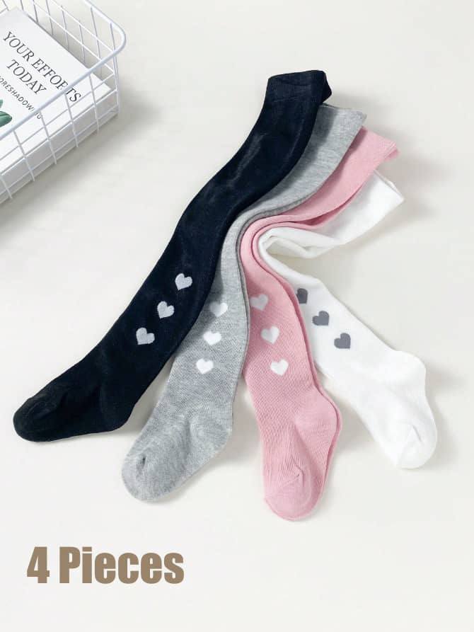 Collants "Doux Cœurs" pour Enfants